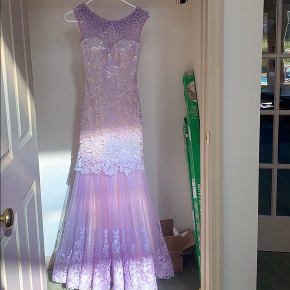 Lavender prom or homecoming dress - Picture 9 of 10